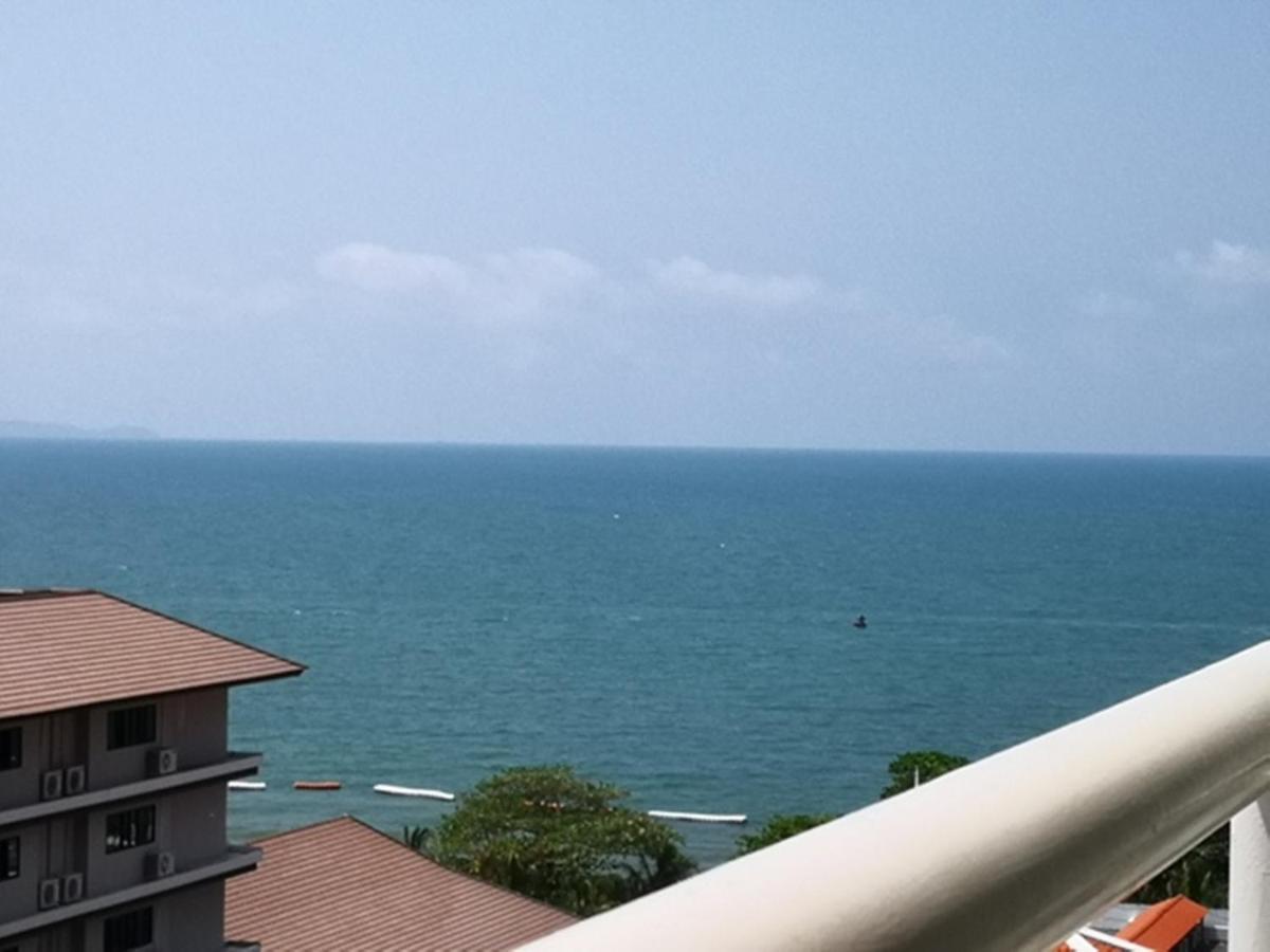Condominum In Jomtien Beach With Sea View, Balcony And Free Wifi Pattaya Exterior foto