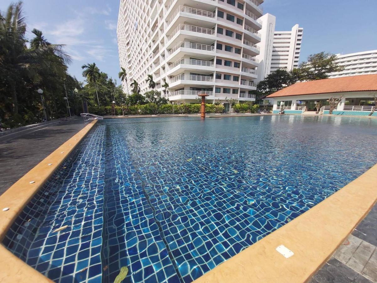 Condominum In Jomtien Beach With Sea View, Balcony And Free Wifi Pattaya Exterior foto