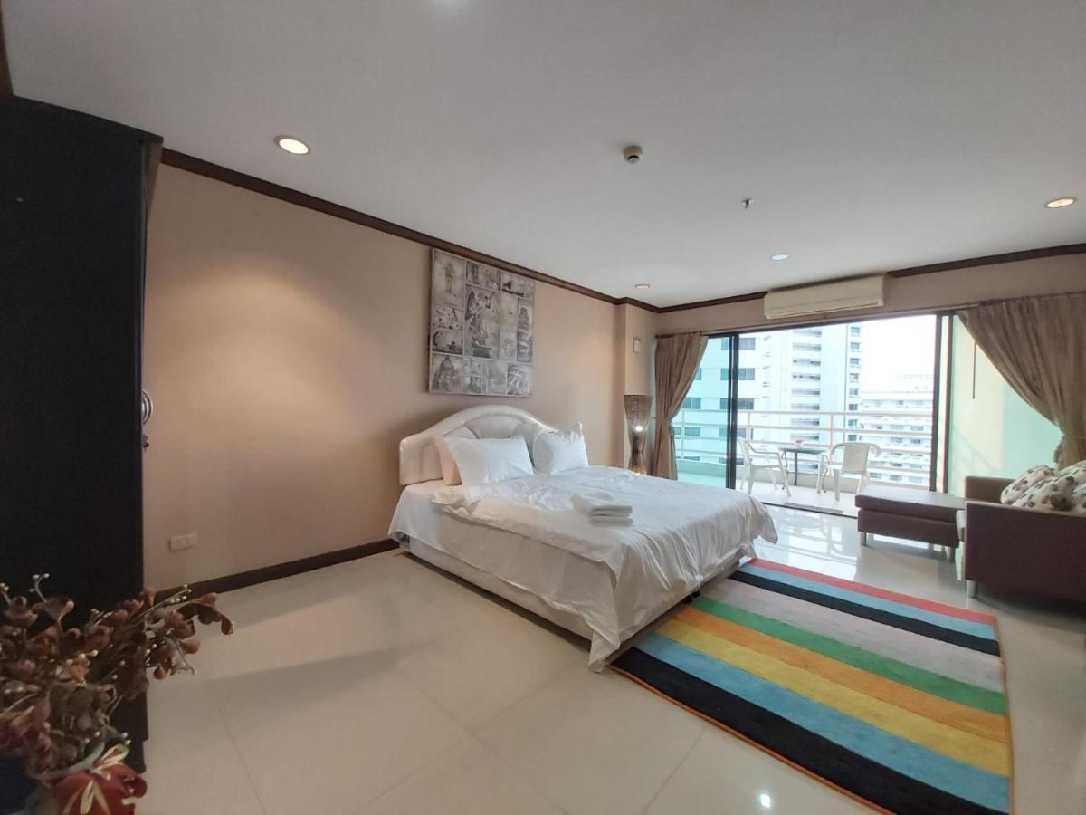 Condominum In Jomtien Beach With Sea View, Balcony And Free Wifi Pattaya Exterior foto