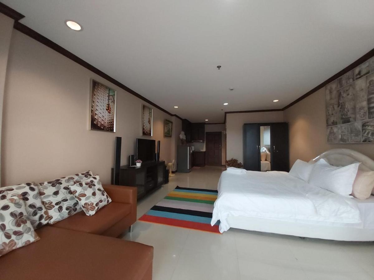 Condominum In Jomtien Beach With Sea View, Balcony And Free Wifi Pattaya Exterior foto