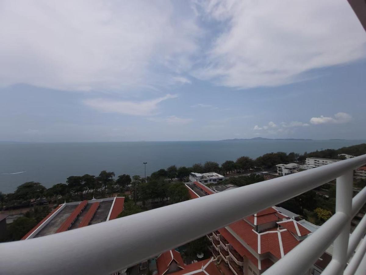 Condominum In Jomtien Beach With Sea View, Balcony And Free Wifi Pattaya Exterior foto