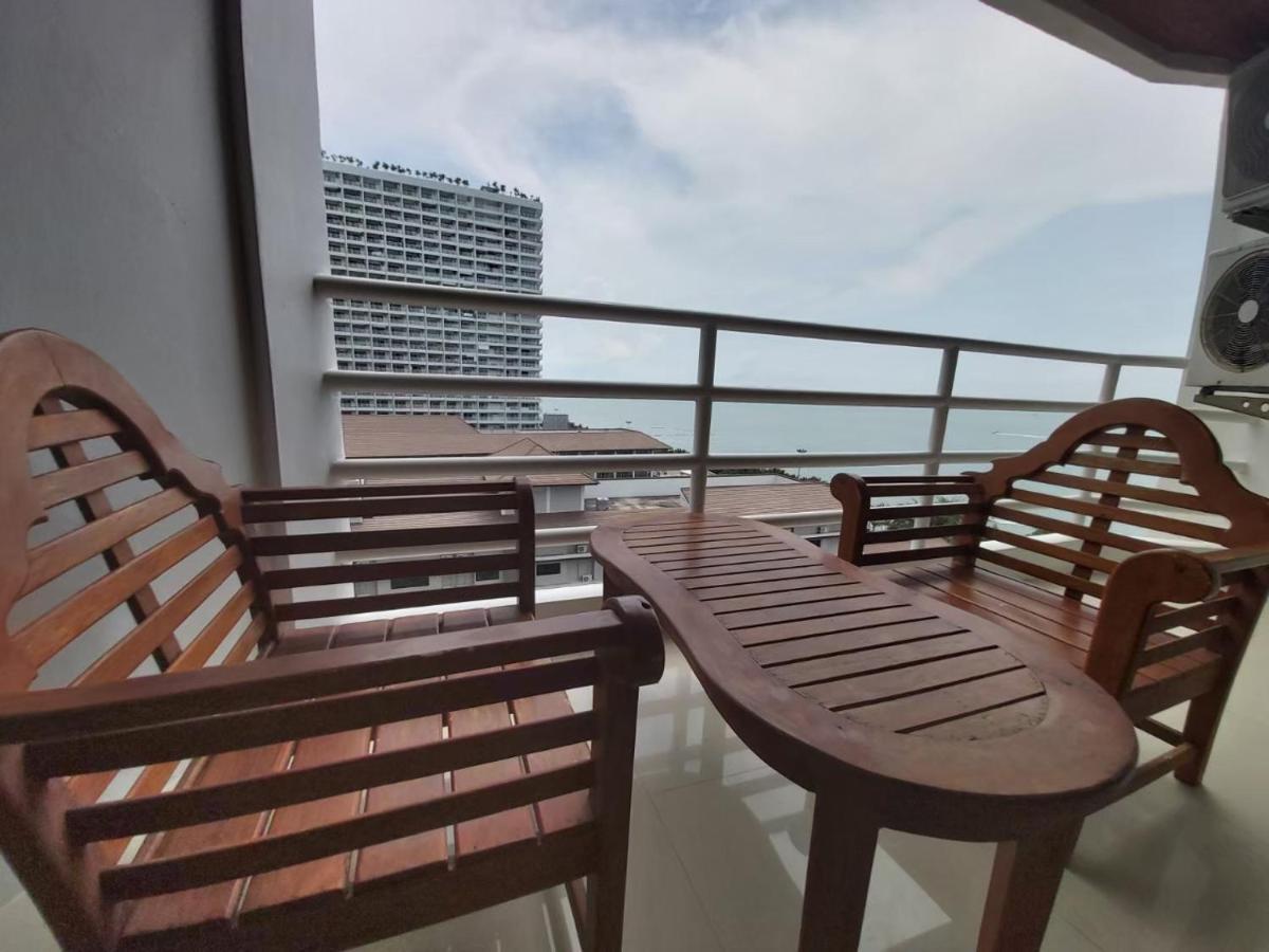 Condominum In Jomtien Beach With Sea View, Balcony And Free Wifi Pattaya Exterior foto