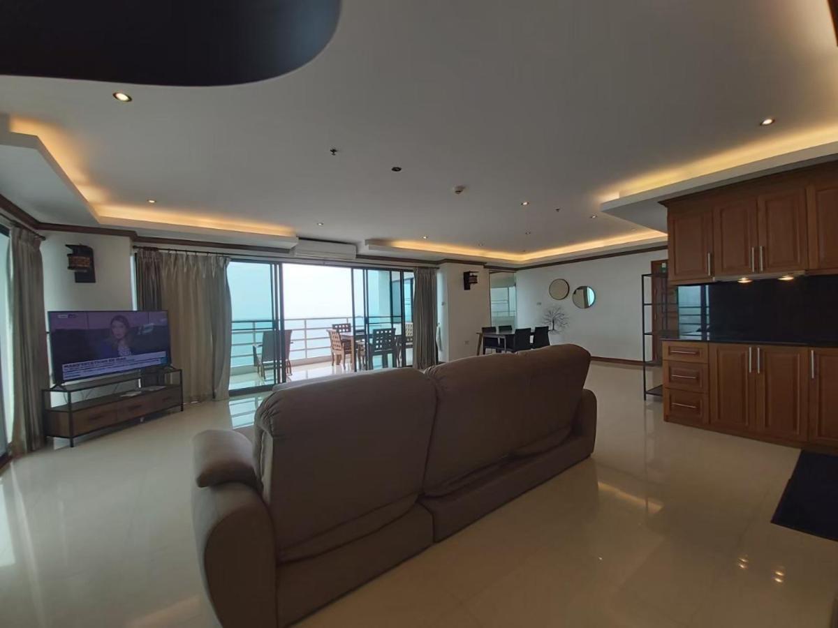Condominum In Jomtien Beach With Sea View, Balcony And Free Wifi Pattaya Exterior foto