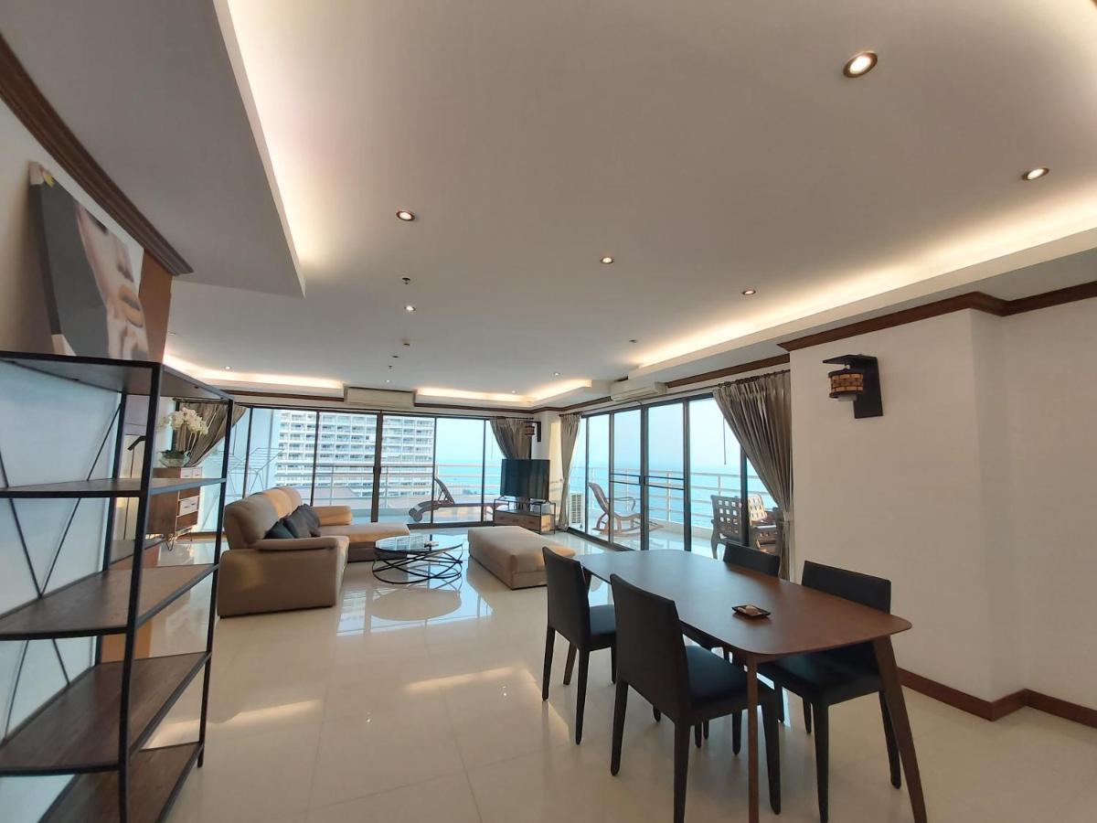Condominum In Jomtien Beach With Sea View, Balcony And Free Wifi Pattaya Exterior foto