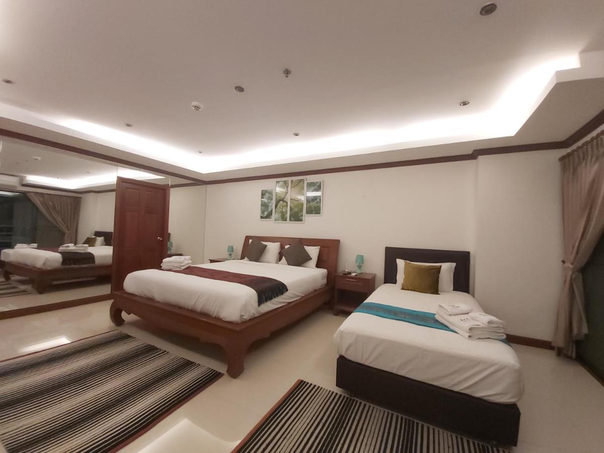 Condominum In Jomtien Beach With Sea View, Balcony And Free Wifi Pattaya Exterior foto